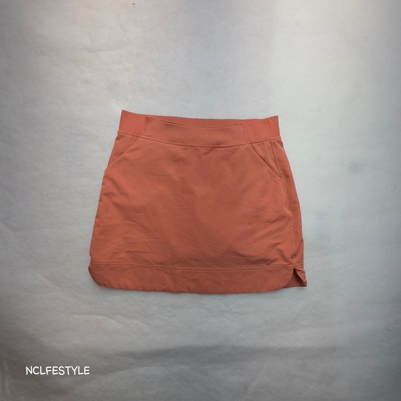 32 Degrees Cool Pants - 32 Degrees Cool Womens Coral Orange Athletic Skort Size S T218956 Pocketed Skirt